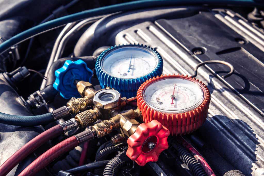 Automotive Repair and Maintenance Serving Las Vegas, NV & Surrounding Areas Mobile AC Repair on Chevy in Las Vegas